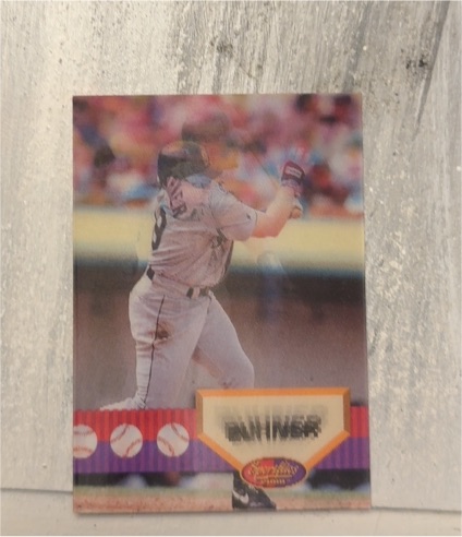 1994 Pinnacle Sportflics #18 Jay Buhner — front
