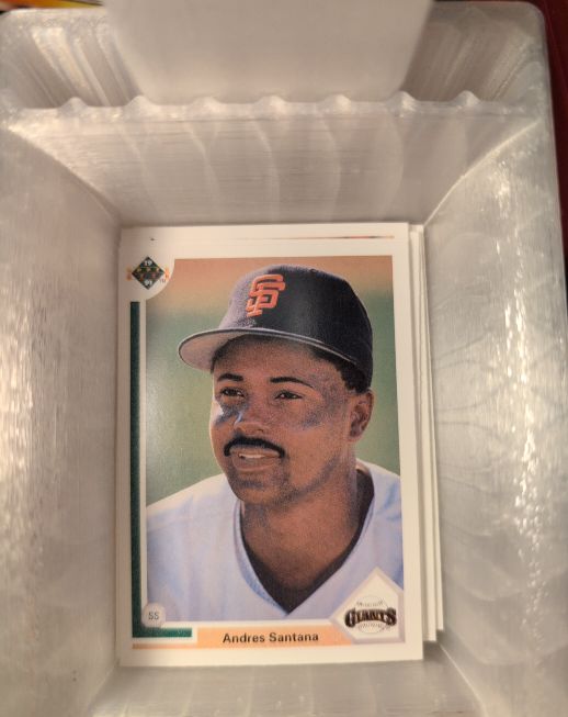 1991 Upper Deck #87 Andres Santana — front
