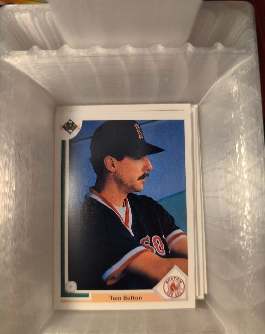 1991 Upper Deck #P Tom Bolton — front
