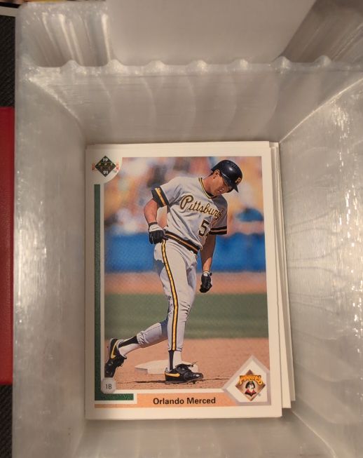 1991 Upper Deck #84 Orlando Merced — front