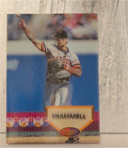 1994 Pinnacle Sportflics 2000 #93 Alan Trammell — front