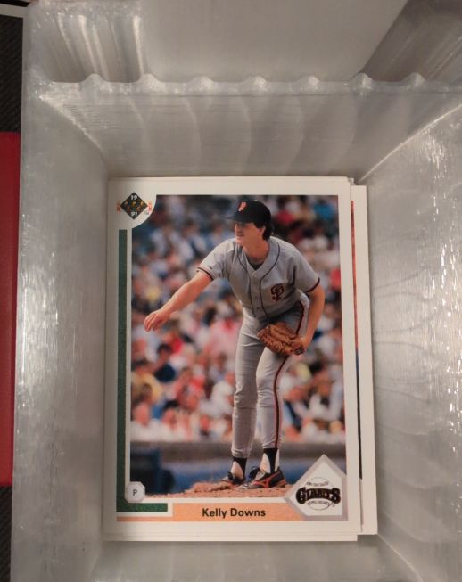 1991 Upper Deck #441 Kelly Downs — front