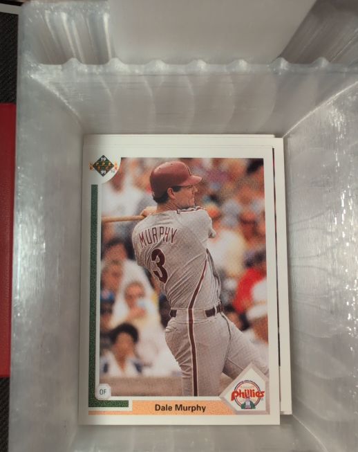 1991 Upper Deck #447 Dale Murphy — front