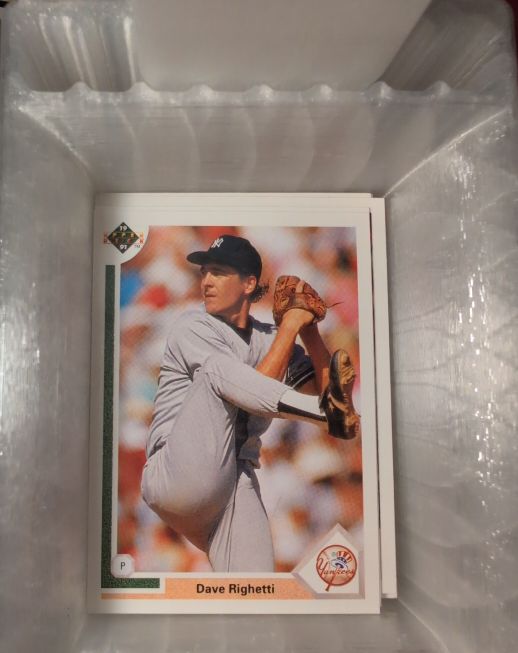 1991 Upper Deck #448 Dave Righetti — front