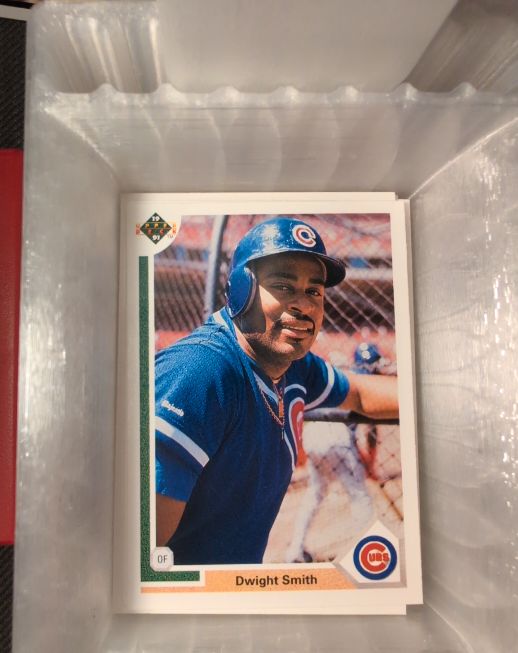 1991 Upper Deck #452 Dwight Smith — front