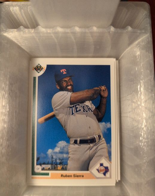 1991 Upper Deck #455 Ruben Sierra — front