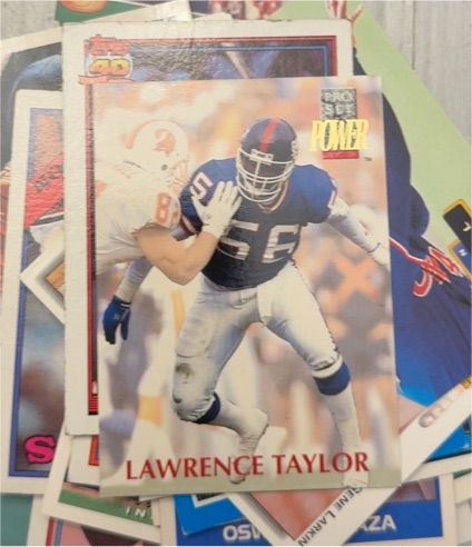 1992 Pro Set Power #56 Lawrence Taylor — front