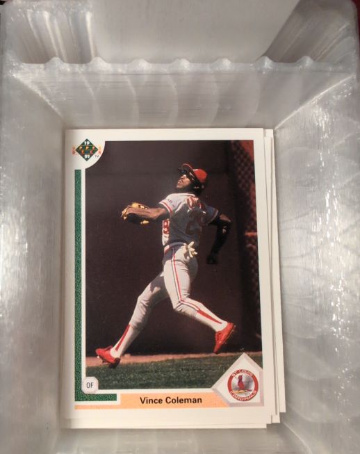 1991 Upper Deck #461 Vince Coleman — front