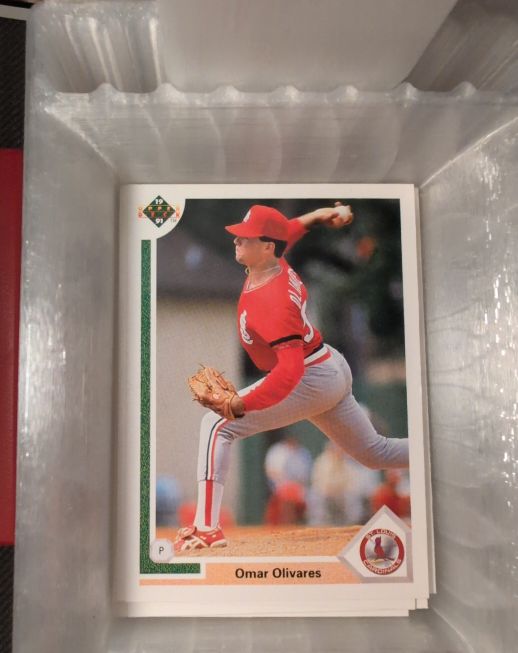 1991 Upper Deck #463 Omar Olivares — front
