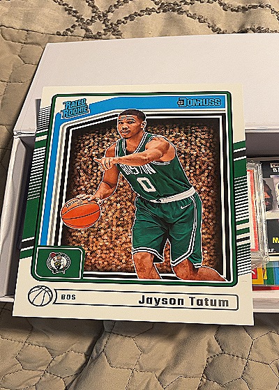 2024-25 Donruss Rated Rookie Jayson Tatum — front