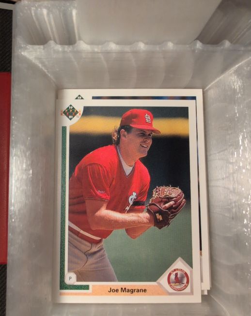 1991 Upper Deck #465 Joe Magrane — front