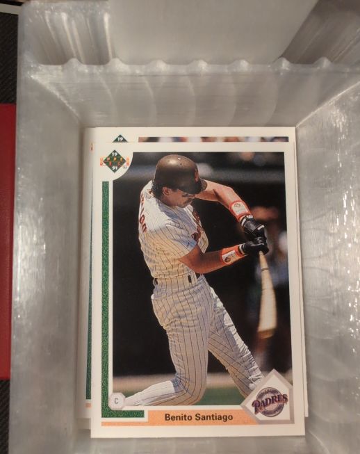 1991 Upper Deck #467 Benito Santiago — front