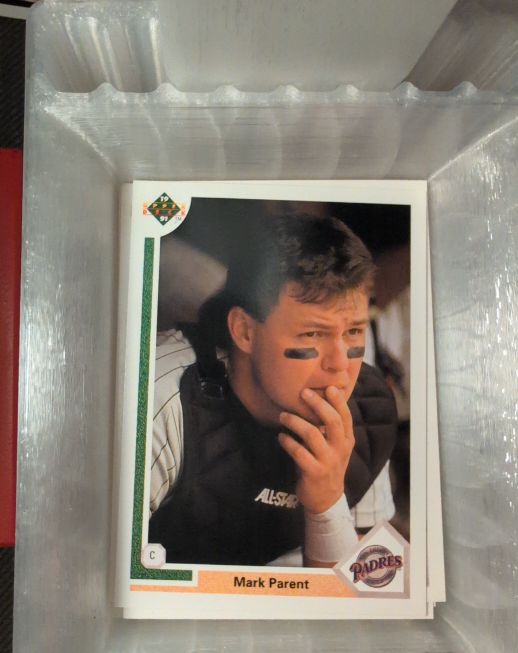 1991 Upper Deck #470 Mark Parent — front