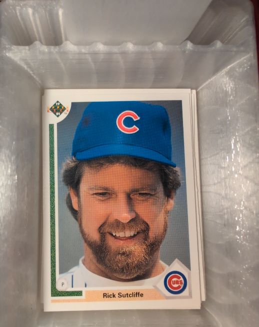 1991 Upper Deck #473 Rick Sutcliffe — front