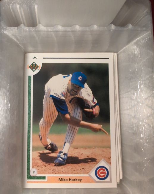 1991 Upper Deck #686 Mike Harkey — front
