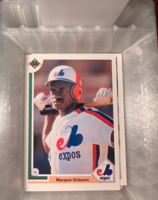 1991 Upper Deck #477 Marquis Grissom — front