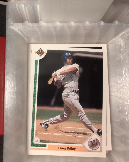 1991 Upper Deck #479 Greg Briley — front