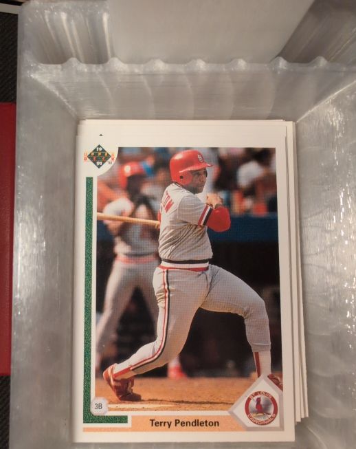 1991 Upper Deck #4 Terry Pendleton — front