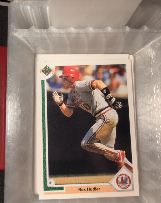 1991 Upper Deck #114 Rex Hudler — front