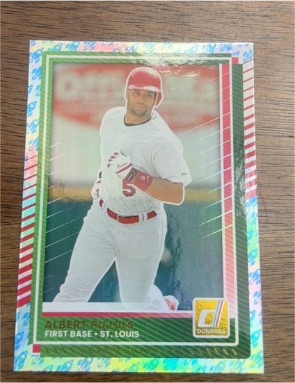2025 Donruss #6 Albert Pujols — front
