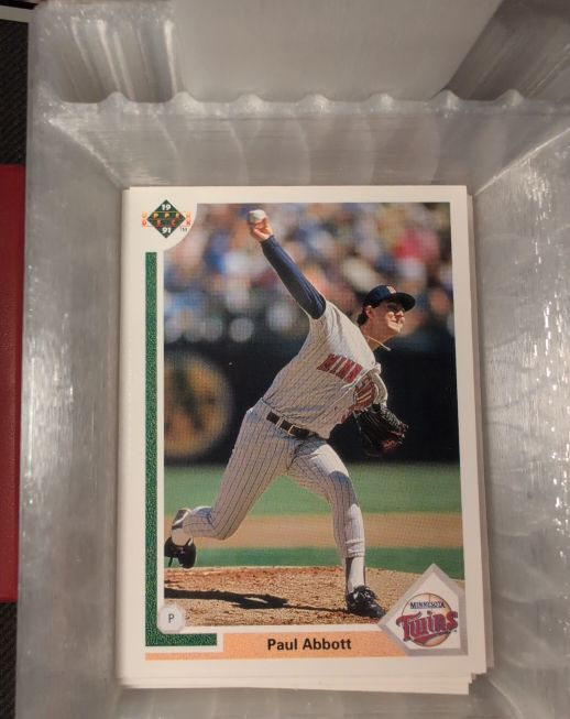 1991 Upper Deck #P Paul Abbott — front
