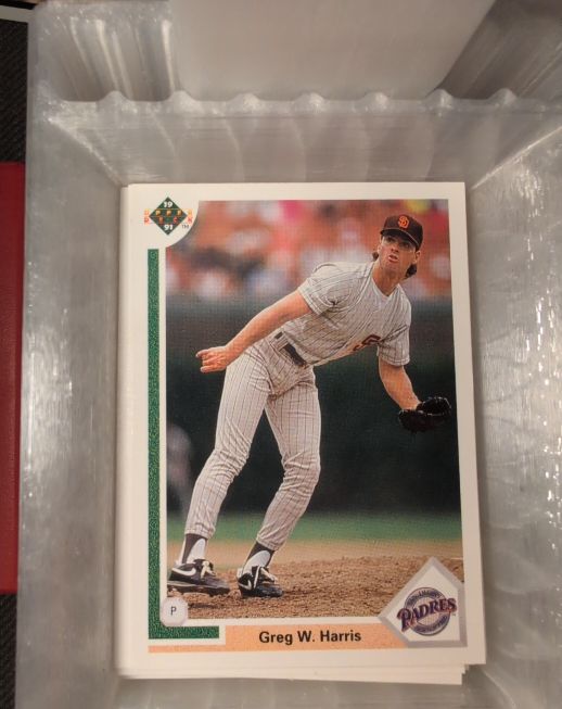 1991 Upper Deck #P Greg W. Harris — front
