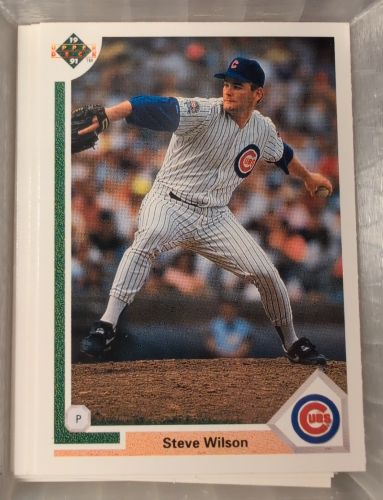 1991 Upper Deck #493 Steve Wilson — front