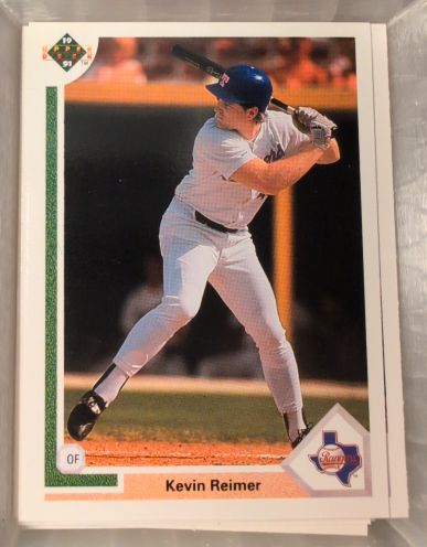 1991 Upper Deck #494 Kevin Reimer — front