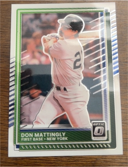 2025 Panini Donruss Optic #98 Don Mattingly — front