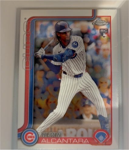 2025 Topps Chrome #173 Kevin Alcantara — front