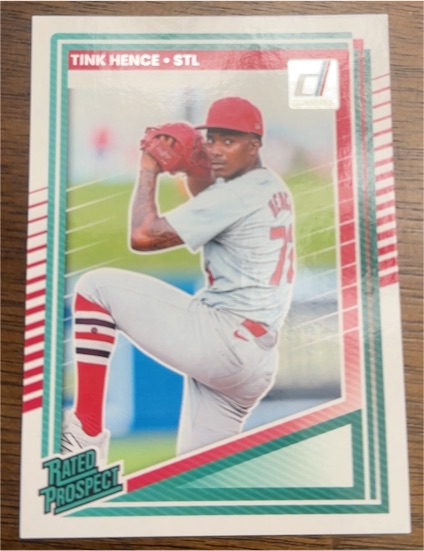 2025 Donruss #166 Tink Hence — front