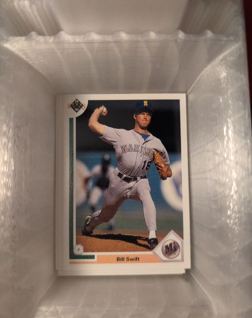 1991 Upper Deck #498 Bill Swift — front
