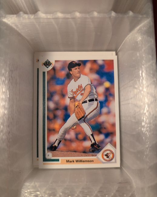 1991 Upper Deck #234 Mark Williamson — front