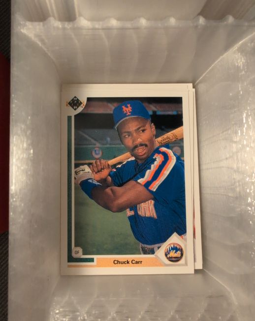 1991 Upper Deck #514 Chuck Carr — front