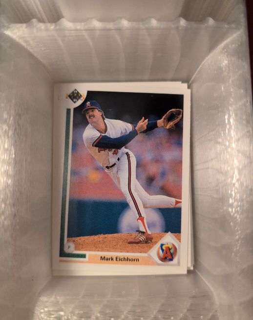 1991 Upper Deck #519 Mark Eichhorn — front
