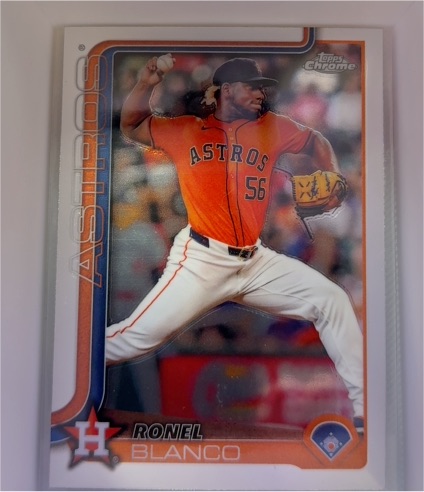 2025 Topps Chrome #341 Ronel Blanco — front