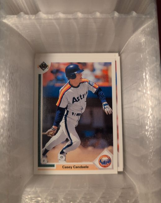 1991 Upper Deck #755 Casey Candaele — front