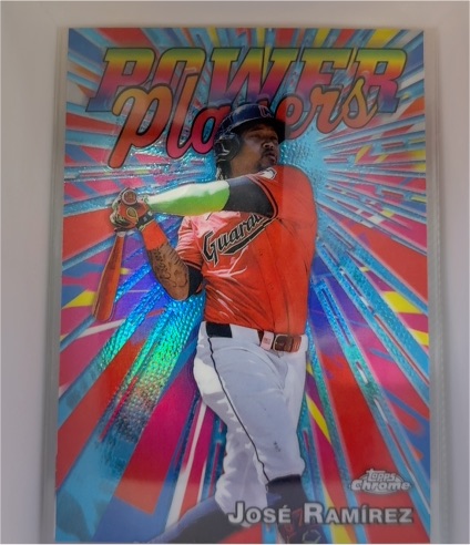 2025 Topps Chrome #PP-14 José Ramírez Power Players — front