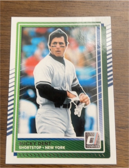 2025 Donruss #14 Bucky Dent — front