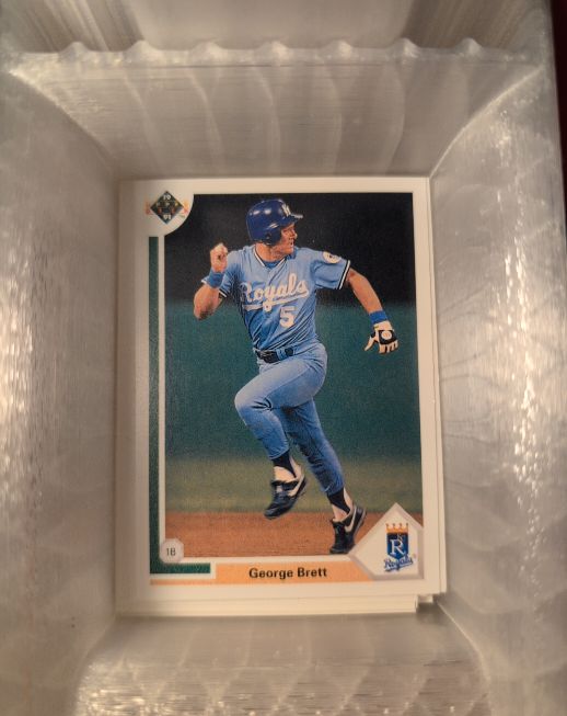 1991 Upper Deck #525 George Brett — front