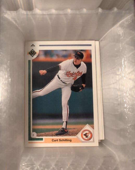 1991 Upper Deck #528 Curt Schilling — front