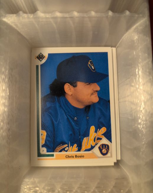1991 Upper Deck #529 Chris Bosio — front