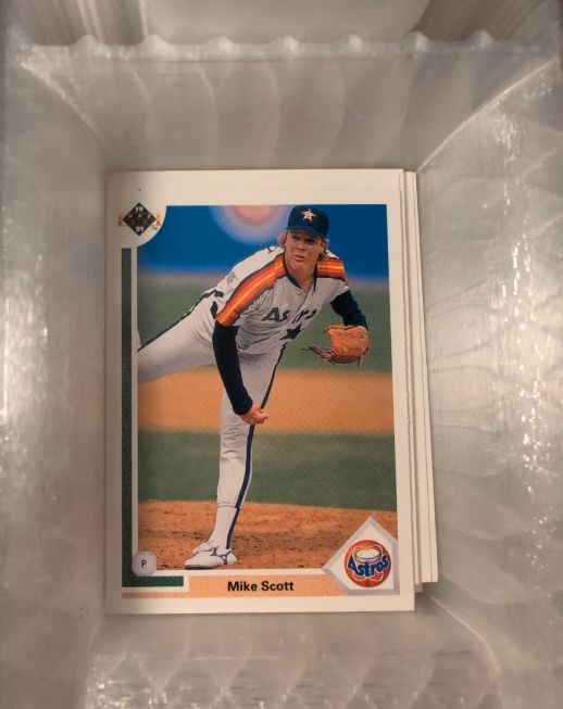 1991 Upper Deck #531 Mike Scott — front