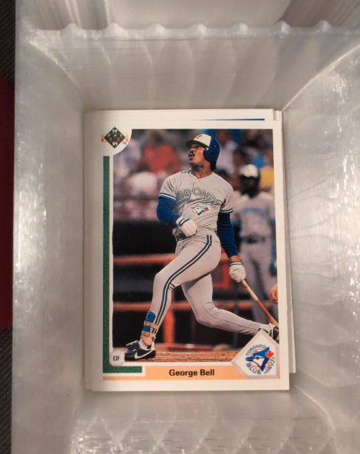 1991 Upper Deck #532 George Bell — front