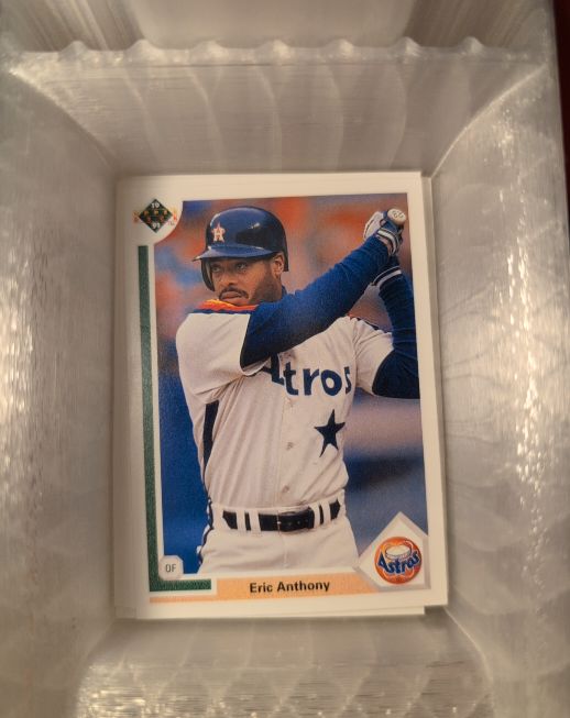 1991 Upper Deck #533 Eric Anthony — front