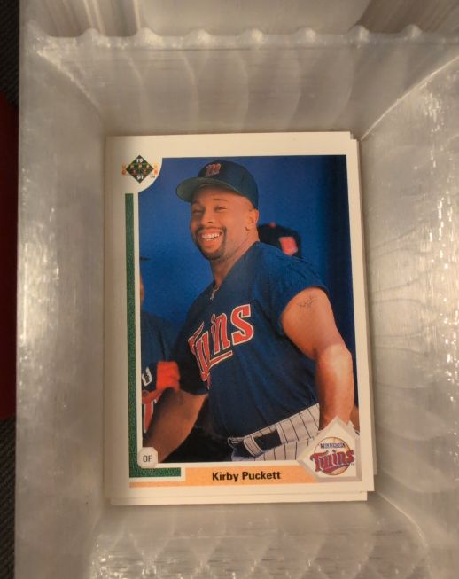 1991 Upper Deck #544 Kirby Puckett — front