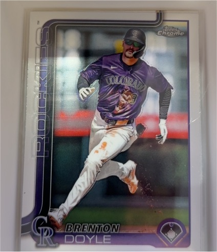 2025 Topps Chrome #118 Brenton Doyle — front
