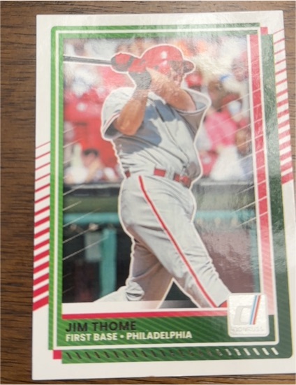 2025 Donruss #31 Jim Thome — front