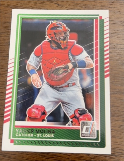 2025 Panini Donruss #66 Yadier Molina — front