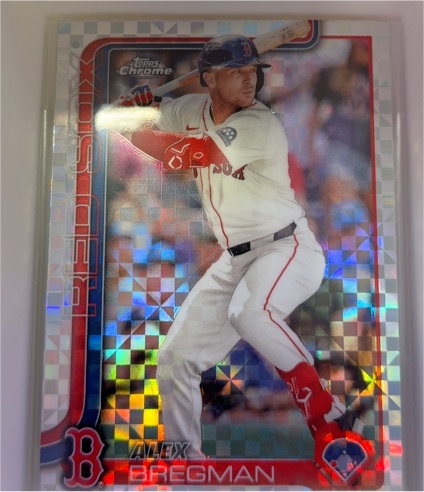 2025 Topps Chrome #247 Alex Bregman — front